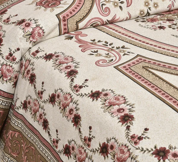 Brown_Cotton_Kaleen_Floral_Brown_Double_Bedsheet_With_Pillow_Cover_100_X_108_Cm